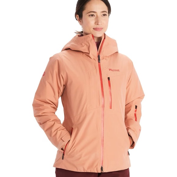 Marmot GORE-TEX Lightray Jacket in Rose Gold - Picture 1 of 8